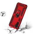 thumbnail image 2 of For Samsung Galaxy A14 5G Military Grade Rugged Dual Layers 2in1 Hard PC + TPU Shockproof Hybrid with Ring Kickstand Cover ,Xpm Phone Case [ Red ], 2 of 8