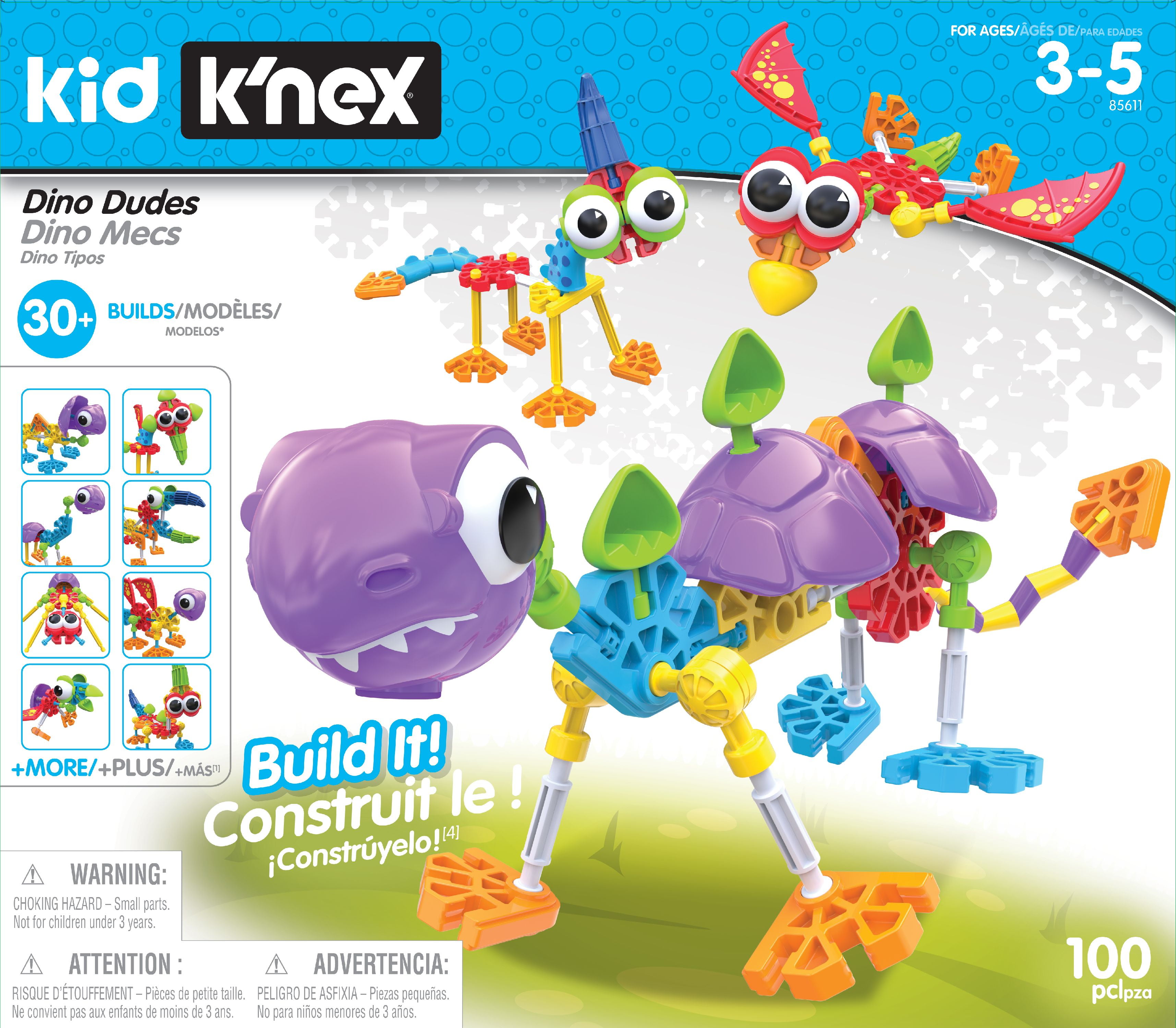 KID KNEX  Budding Builders Building Set  100 Pieces  Ages 3 and Up  Preschool... 