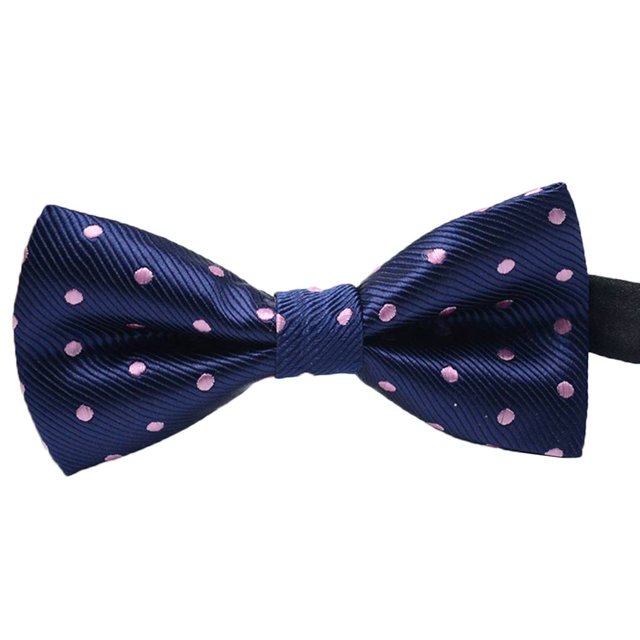 Baohd Cravate Formelle à Motif Coloré pour Hommes Adulte Homme Affaires Réunion Mariage Fil Polyester Nœud Papillon