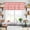 Red, variant on Green Plaid Kitchen Curtain Valances for Windows Farmhouse Short Curtains, Gradient Geometric Buffalo White Checkered Rod Pocket Valance Curtain for Bedroom Cafe Living Room