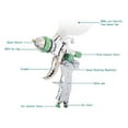 HVLP Spray Painting 600ml 1.4/1.7/2.0mm Nozzle Size Waterborne Paint