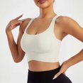 thumbnail image 4 of Yijfswar Women's Sports Bras Wirefree Low Impact Workout Bras Breathable Yoga Sport Bras for Everyday & Sleep, Size L, 4 of 9