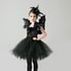 thumbnail image 3 of Vestido De Disfraz De Halloween Para Niñas De Cisne Negro Disfraces De Bebé Cosplay Para Niños Vestidos De Tutú De Dibujos Animados, 3 of 4