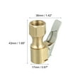 thumbnail image 3 of Unique Bargains 4pcs Car Closed Flow Tire Chuck Tire Air Nozzle for Tire Inflator Gauge Air Compressor, 3 of 6