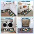 thumbnail image 4 of Boho Kitchen Rugs and Mats for Floor, Non-Slip Backing Kitchen Mat Set of 2 Home Bohemian Decor Anti Fatigue Kitchen Rug Sets with Runner for Kitchen 17"x47.2"+17"x30", 4 of 7