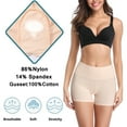 thumbnail image 4 of Joyshaper Slip Shorts for Women Seamless Boyshorts Panties for Under Dress Anti Chafing Yoga Bike Shorts Beige-Smooth, 4 of 8
