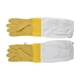thumbnail image 4 of Guantes protectores de abejas, guantes de apicultura, guantes de apicultores de piel de oveja transpirables, guantes de apicultura de rendimiento sólido, 4 of 8