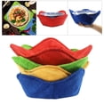 thumbnail image 4 of Abbracc Multi-Color s Microwave Safe Dish Pads Bowl Potholder for Kitchen Dining Room 4pcs, 4 of 9
