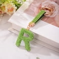 thumbnail image 3 of Uxcell Alphabet R Letter Charm Rhinestone Alphabet Charm for Jewelry Making, Light Green, 3 of 6
