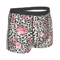 thumbnail image 2 of KLL Rose Mix Leopard 3 Men's Cotton Boxer Briefs Underwear-Small, 2 of 8