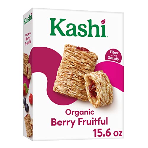 Kashi Breakfast Cereal, Vegan Protein, Organic Fiber Cereal, Berry