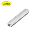 thumbnail image 1 of Unique Bargains M4x30mm Entretoise Hexagonale Plaquée Nickel 10 Pcs, 1 of 4