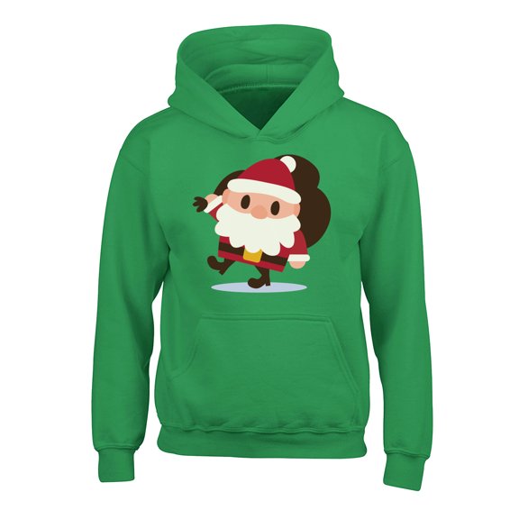 Awkward Styles Xmas Hoodies for Kids Youth Christmas Cartoon Santa Sweatshirt