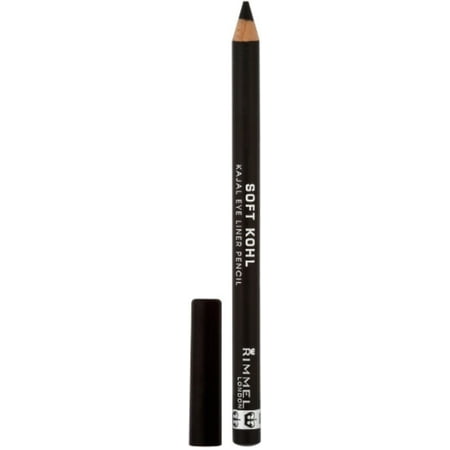 Rimmel Soft Kohl Kajal Eye Liner Pencil, Jet (Best Kajal For Eyes)