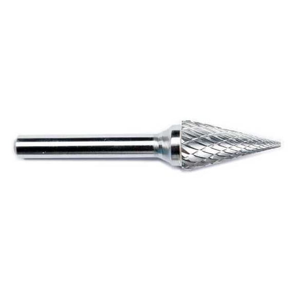 Manufacturer Varies Carbide Bur,Taper Radius End,5/8 19D924