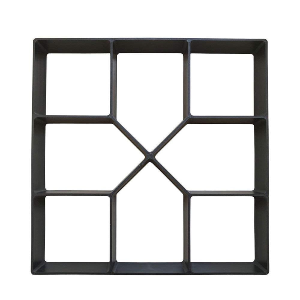 Path Maker Mold Reusable Concrete Cement Stone Design Paver Walk Mould
