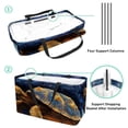 thumbnail image 4 of Turtle Large Capacity Reusable Foldable Cube Organizer with Oxford Cloth Material - Ideal Shopping Basket, Shopping Bags, and Storage Box Solution, 4 of 7