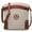 Beige, variant on MKP Large Crossbody Bags for Women Monogram Triple Zip Pocket Cross Body Purses and Handbags
