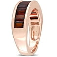 thumbnail image 3 of Everly Women's Garnet Rose Gold Plated Ring, 3 of 8