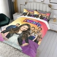 thumbnail image 3 of icarly Themed Bed Sheet Set Three Piece Set 53x79 In ches Comfortable And Skin Friendly Unique Design Creating A Star Studded Night Home Decor Gifts For Family Friends fans, 3 of 6