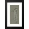 thumbnail image 2 of Elihu Vedder 11x18 Black Modern Framed Museum Art Print Titled - Study for Figure Of&nbsp;Luna, 2 of 5