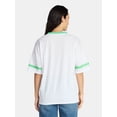 thumbnail image 3 of Saint Patrick's Day Women's Let's Paddy Jersey with Short Sleeves from Holiday Time, Sizes XXS-XXL, 3 of 5