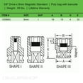 thumbnail image 6 of 3/8" Drive x 9mm Magnetic Standard, 6 of 6