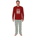 thumbnail image 3 of O Come Let Us Adore Him Matching Family Christmas Pajamas, Nativity Christian Family PJs, Plus Size Pajamas, Two Pockets, 3 of 7