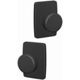 thumbnail image 2 of Schlage FC21SWA622GEE Custom Swanson Passage Or Privacy Door Knob Set - Black, 2 of 5