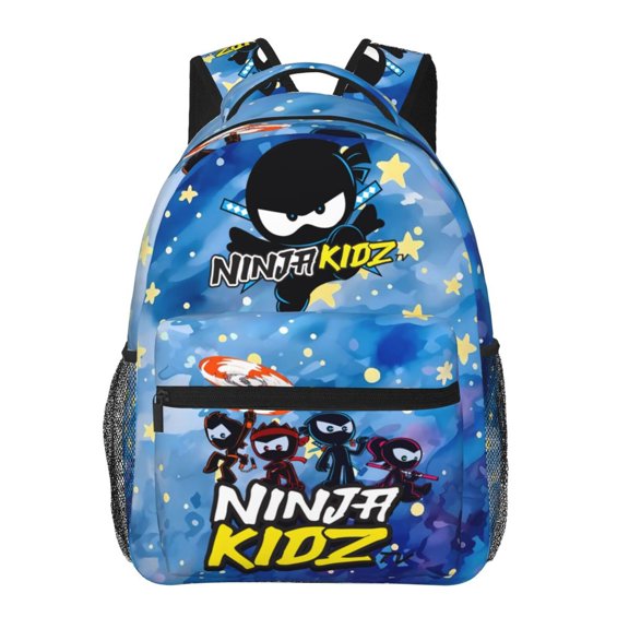 Ninja Kidz Backpack Lightweight Bookbag Casual Daypack For Women Men Travel Laptop Bag Multifunctional Bag