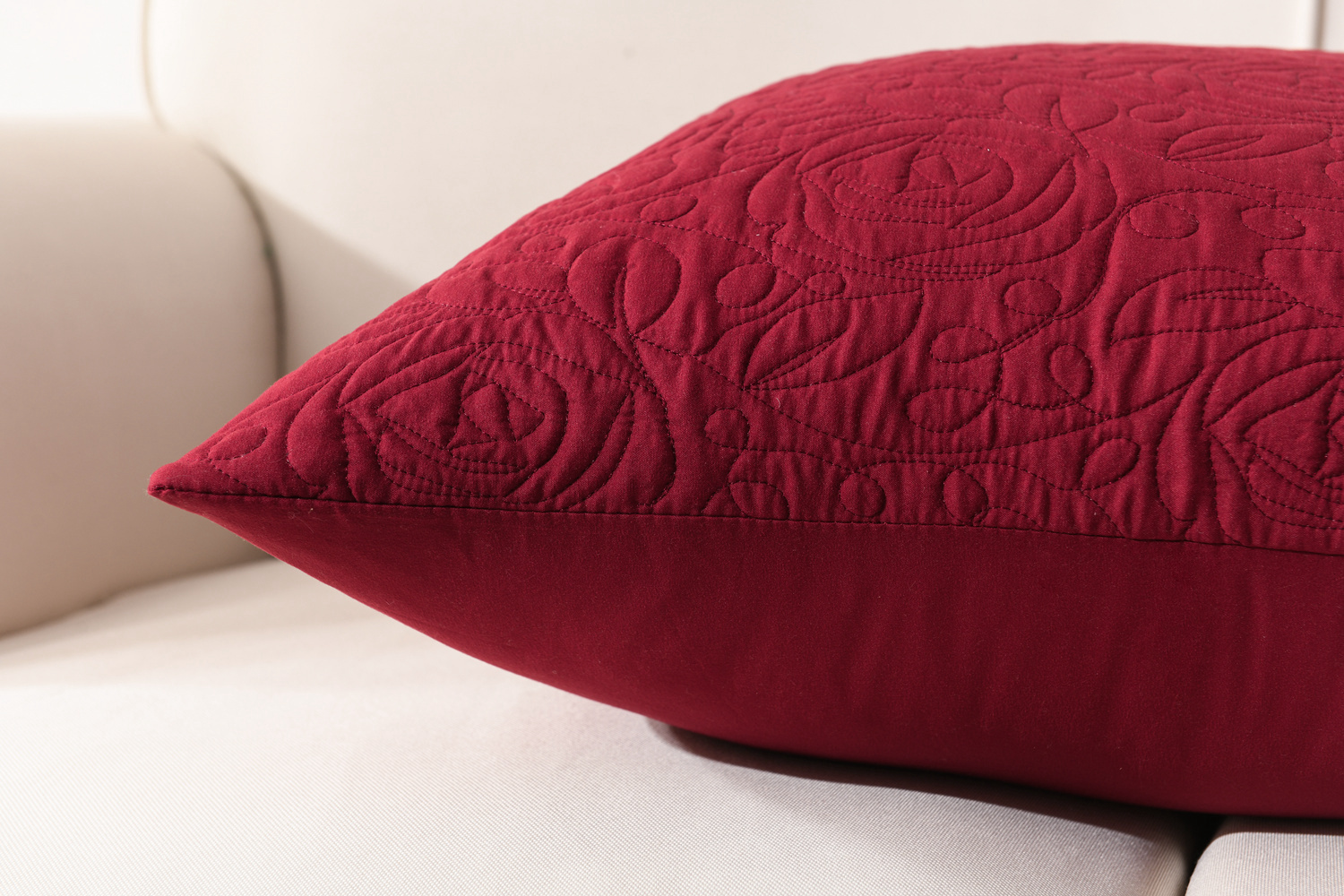 MarCielo 2 Pack Euro Sham Covers Throw pillow covers