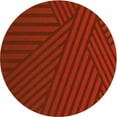 thumbnail image 1 of Ahgly Company Machine Washable Indoor Round Transitional Lava Red Area Rugs, 8' Round, 1 of 7