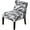 D, variant on LKJYER Stretch Armless Chair Slipcovers, Spandex Accent Chair Covers Printed Furniture Protector Covers Armless Accent Chair Slipcovers with Elastic Bottom for Living Room Bedroom