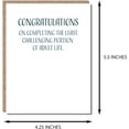 thumbnail image 6 of Modern Wit Graduation Greeting Card 4.25x5.5 - Congrats on Easy Adulting! Blank Inside, Humorous., 6 of 6