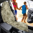 thumbnail image 3 of Garronmavis Vintage Palm Tree Car Seat Towel Cover 1 PC Waterproof Front Car Seat Protector Easy Installation Universal Fit for Most Cars SUV Trucks Sedan Van for Daily Driving Post-Workout Use, 3 of 8