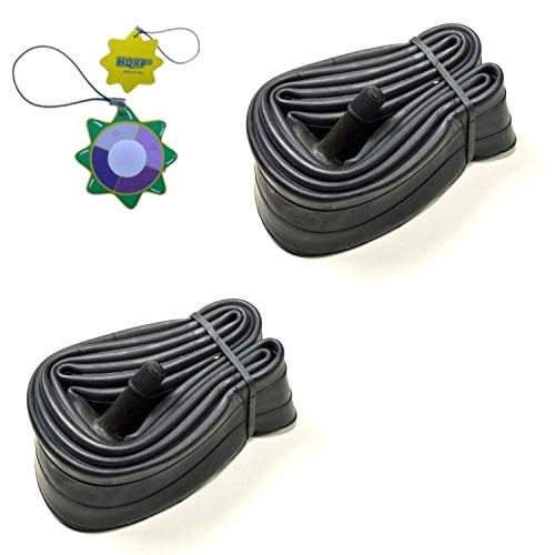 HQRP 2-Pack 20" Bike Tubes Schrader Valve for Mongoose LEGION L20 / LEGION L40 / SUBJECT / CAPTURE / CULTURE / ROCKADILE SL 20" GIRLS / ROCKADILE COMP 20" GIRLS plus HQRP UV Meter
