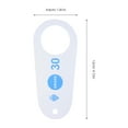 thumbnail image 6 of Tineasur 2-Pack Grape Size Measuring Calipers for Precise Fruit Diameter Measurement with Plastic Build, 6 of 8