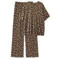 thumbnail image 2 of MINTREUS Lounge Sets for Women Knit Short Sleeve Tops and Long Pants Soft Comfy Pajamas Set Oversized 2 Piece Outfits S-4X, 2 of 8