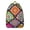 Colorful, variant on Cat and Moon Artwork Backpack – Cute Artistic Cat Illustration Pattern Bookbag for Women, Students, Travelers