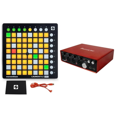 Focusrite SCARLETT 18I8 USB Audio Recording Interface + Novation Launchpad Mini