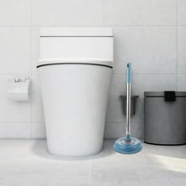 LEORX Plunger Bathroom Dark Blue Rubber 1Pcs