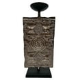 thumbnail image 4 of Bergamo Art Decorative Handmade Aluminum Artistic Candle Holder in Bronze, 4 of 4