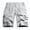 ☪260-Gray, variant on Nuoqisi Cotton Men's Twill Cargo Shorts - Multi - Pocket, Lightweight & Durable, Ideal for Outdoor Activities 2026