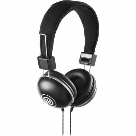 Wicked Audio Headphones EVAC with Microphone, Black