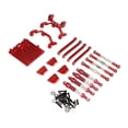 thumbnail image 3 of arctrm Kit de Pièces de Voiture RC 1/12 Support de Servo Alliage d'Aluminium Pièce de Réparation Remplacement Tige Rouge, 3 of 10