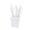White, variant on Topliu Clearance Items,5pcs Vanity Mirror Comb Set Plastic Wallet Massage Kit Plastic Mirror Travel Mirror Straightening Brush Hand Hair Comb Hair Brush Comb Detangling Hair Comb