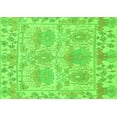 thumbnail image 1 of Ahgly Company Indoor Rectangle Abstract Green Modern Area Rugs, 4' x 6', 1 of 4