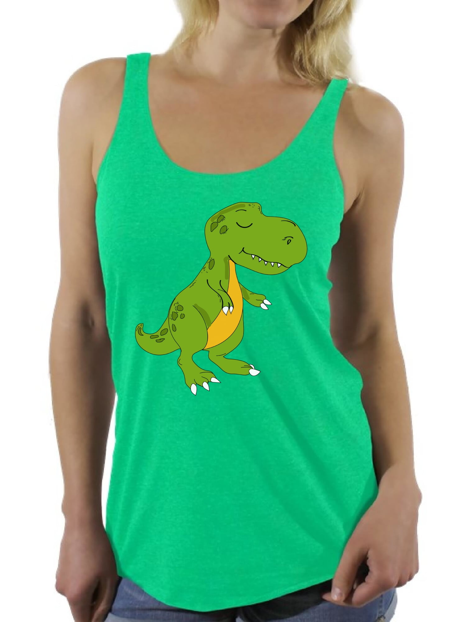 Awkward Styles T Rex Racerback Tank Top for Her Dinosaur Tanks Tyrannosaurus Rex Racerback