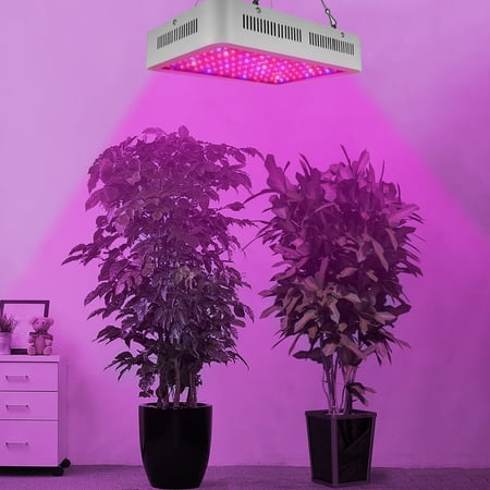 CLEARANCE! Full Spectrum LED Grow Lights, Newest 1200W LED Panel Grow Lamp with IR & UV Grow Lights, for Indoor Plants, Succulents, Seedling, Vegetables, Lettuce, Tomatoes and Herbs, (Best Grow Lights For Tomatoes)