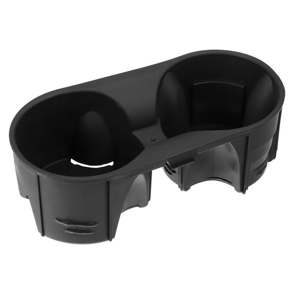 Unique Bargains Car Front Console Cup Holder Storage Bracket Black Replace 1FH72XDVAA for Jeep Wrangler 2007-2010